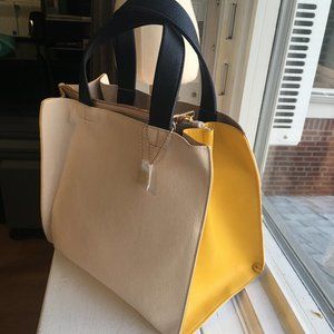 Chic satchels bag beautiful color combination